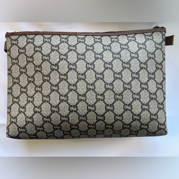 Authentic Vintage Rare Gucci Plus Travel Cosmetic Bag EUC - Picture 3 of 16